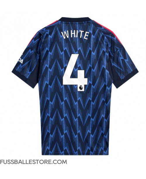 Günstige Arsenal Ben White #4 Auswärtstrikot 2025-26 Kurzarm Günstige Arsenal Ben White #4 Auswärtstrikot 2025-26 Kurzarm